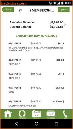 NICCU Mobile Banking screenshot