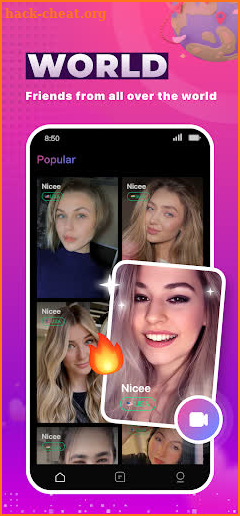 Nicee - Video Chat & Meet screenshot