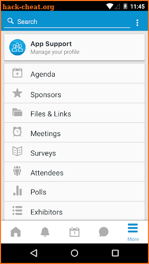 Nielsen Events screenshot