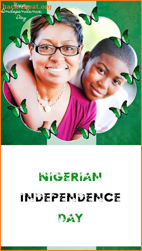 Nigeria Independence Day Frame screenshot