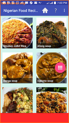 Nigerian Food Recipes 2018 screenshot