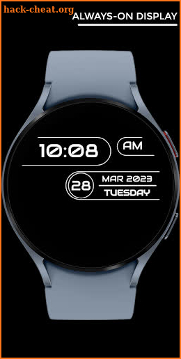 Night 25 - watch face screenshot