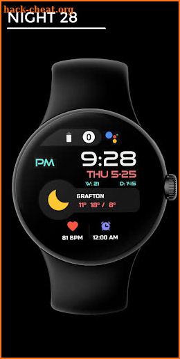 Night 28 - watch face screenshot