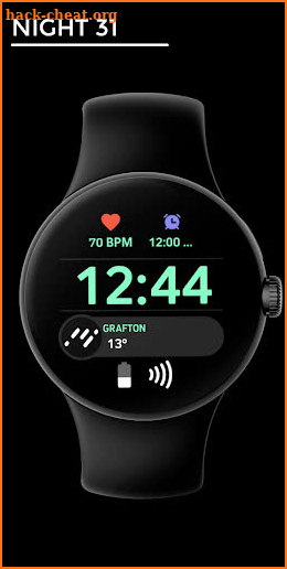 Night 31 - watch face screenshot