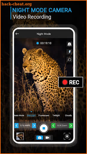 Night Camera Mode Photo Video screenshot
