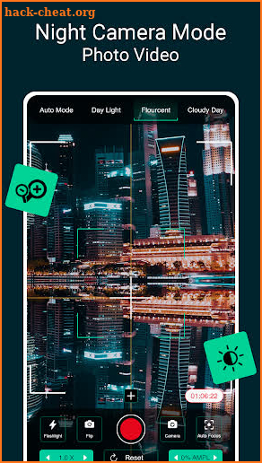 Night Camera Mode Photo Video screenshot
