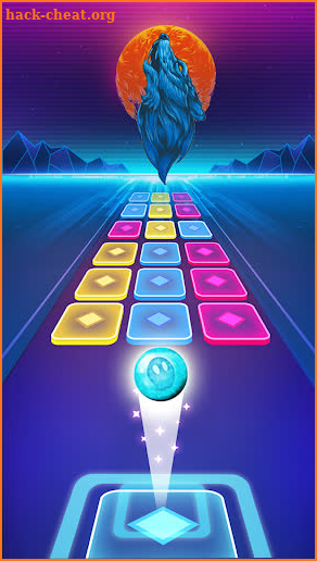 Night Hop : Tiles Edm Hop Ball screenshot