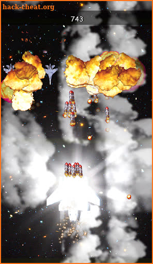 Night Sky City Attack shooter screenshot