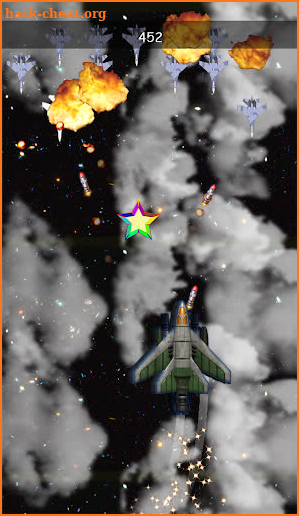 Night Sky City Attack shooter screenshot