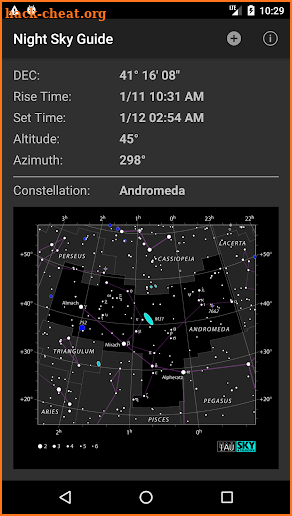 Night Sky Guide screenshot