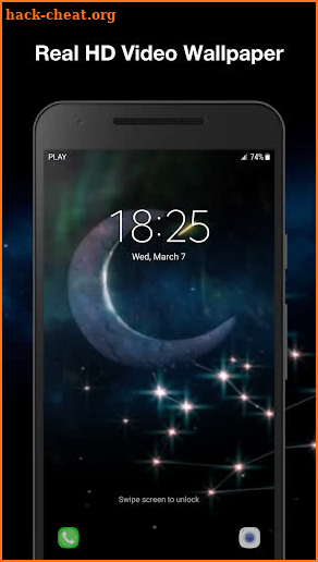 Night Sky Live Wallpaper PRO screenshot