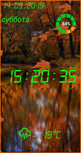 night talking clock screenshot