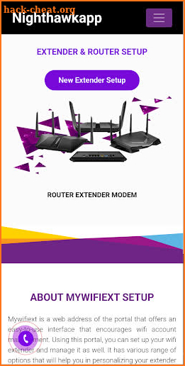 Nighthawk app Setup-Mywifiext screenshot