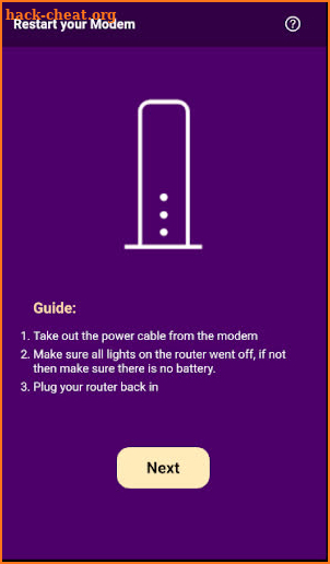 Nighthawk Wifi Setup app screenshot