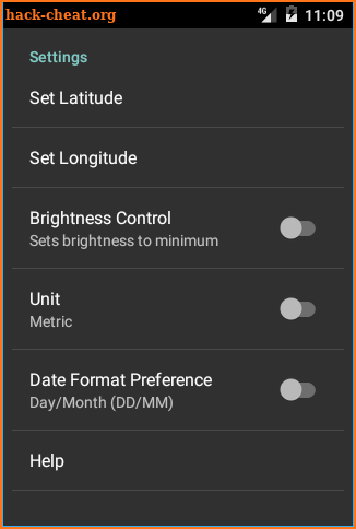 Nightstand Clock + Weather screenshot