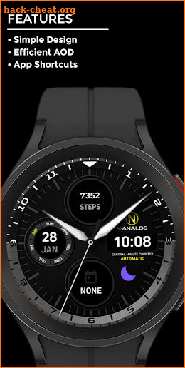 Nighty Analog 03 - watch face screenshot