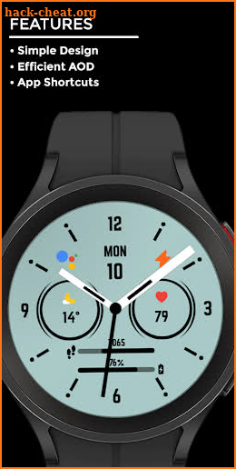 Nighty Analog 16 - watch face screenshot