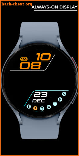 Nighty Digital 05 - watch face screenshot