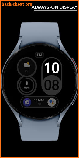 Nighty Digital 06 - watch face screenshot