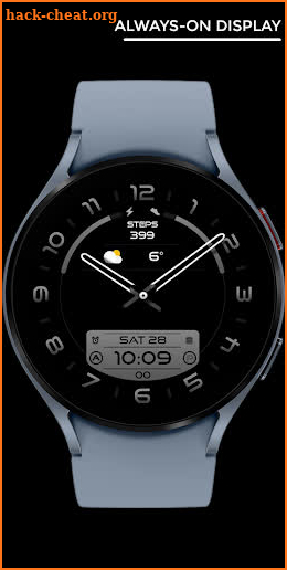 Nighty Hybrid 01 - watch face screenshot