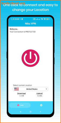 Nika VPN screenshot