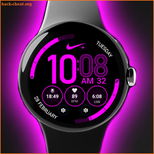 Nike Fans 8 Watch Face screenshot