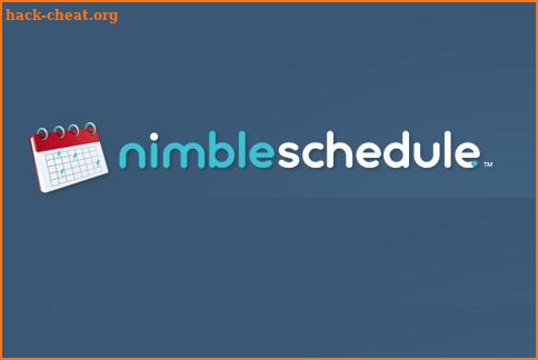 NimbleSchedule screenshot