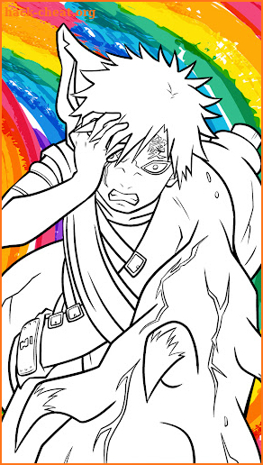 Nine Tails Coloring Book screenshot