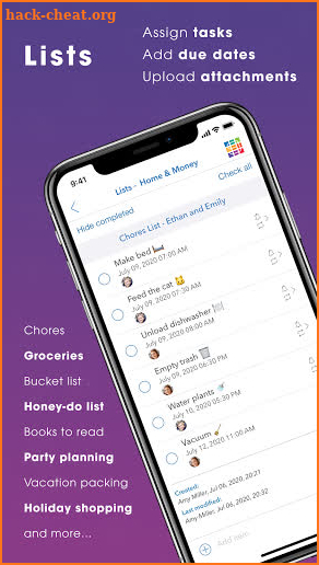 NineBx Life & Family Organizer screenshot