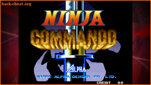 NINJA COMMANDO ACA NEOGEO screenshot