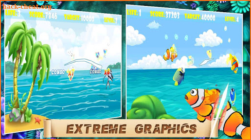 Ninja Fish - Fish Cut screenshot