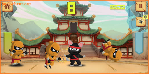 Ninja Kitten: Taps of fury screenshot