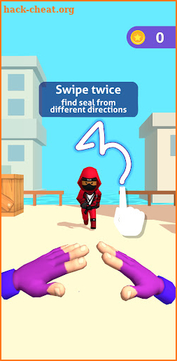 Ninja power - hand elements screenshot