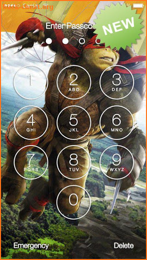 Ninja Turtles Lock Screen HD screenshot