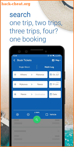 NISEA: Ferry Booking (Greece) screenshot