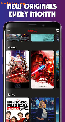 Nitro Flix ND Movies guide screenshot