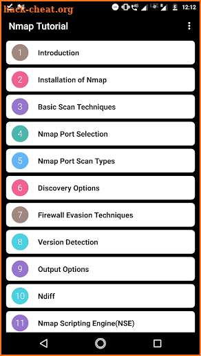 Nmap Tutorial screenshot