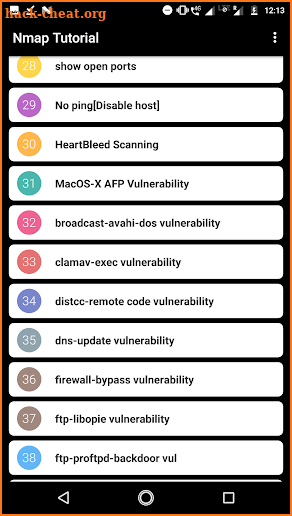 Nmap Tutorial screenshot