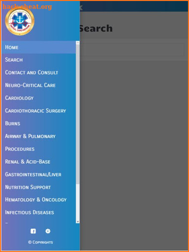 NMCSD ICU Handbook screenshot