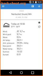 NOAA Buoys Live Marine Weather screenshot