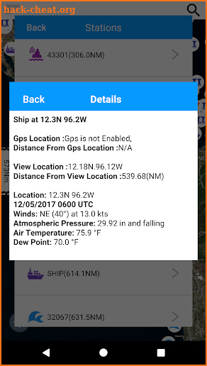 Noaa Buoys weather & tides screenshot