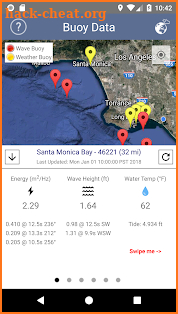 NOAA Marine Weather Forecast screenshot