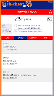 NOAA NDBC Buoy Live Marine screenshot