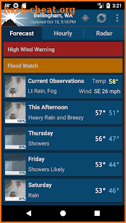 NOAA Weather Unofficial screenshot