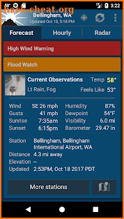 NOAA Weather Unofficial screenshot