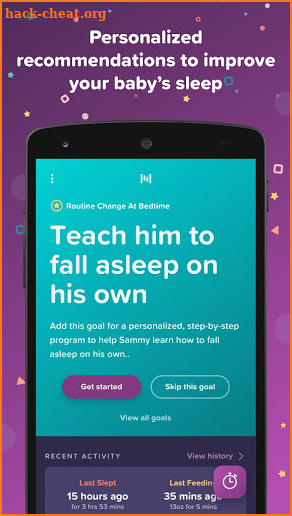 Nod Baby Sleep Coach & Activity Tracker screenshot