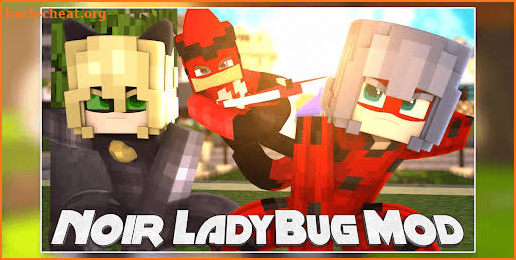 Noir LadyBug Mod pour Mcpe screenshot