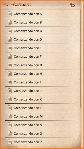 Nombres Biblicos y su Significado screenshot