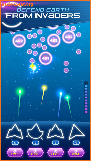 Non-Stop Space Defense - Infinite Aliens Shooter screenshot