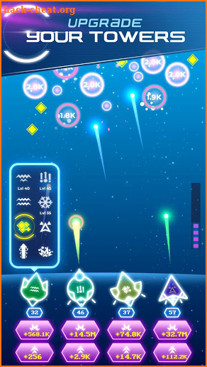 Non-Stop Space Defense - Infinite Aliens Shooter screenshot